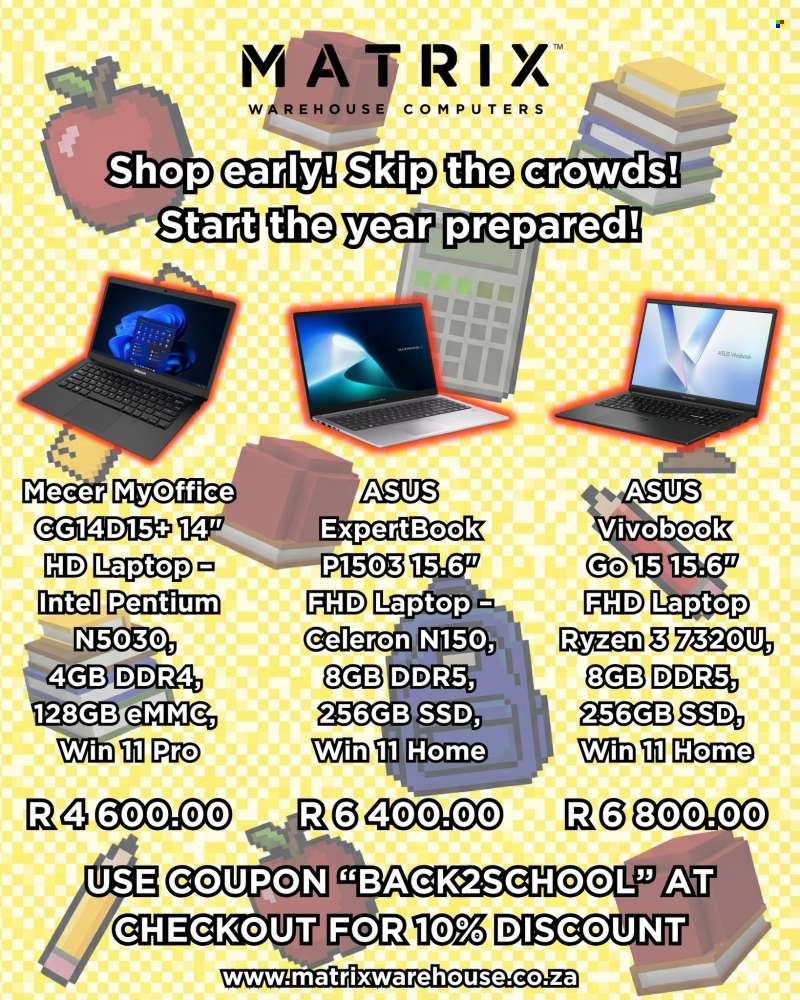 Matrix Warehouse catalogue .