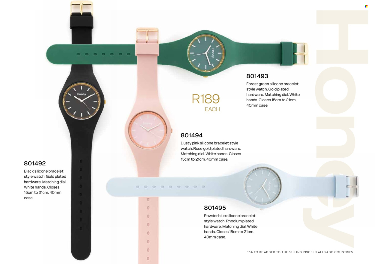 Honey specials. Page 23