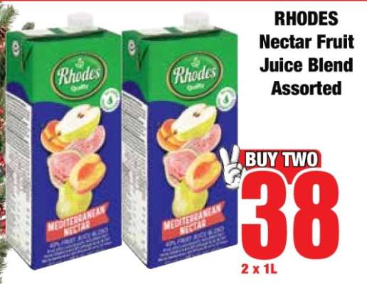 RHODES Nectar Fruit Juice Blend Assorted