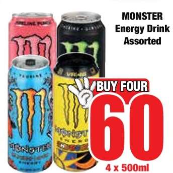 Monster Energy Drink Assorted