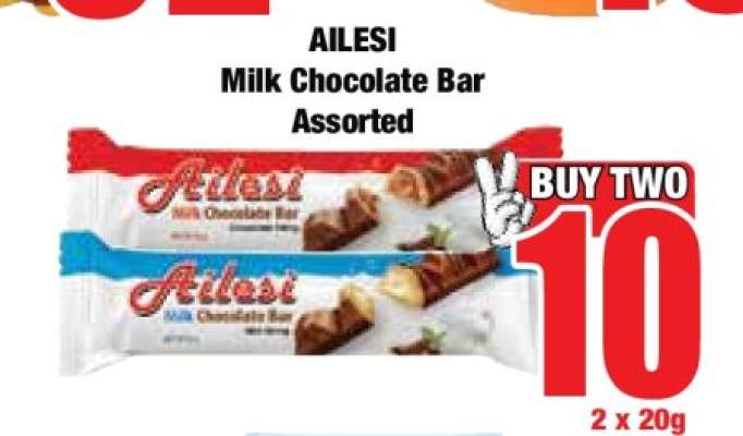 AILESI Milk Chocolate Bar Assorted