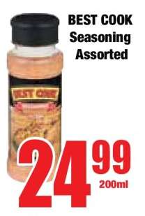 BEST COOK Seasoning Assorted
