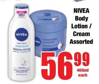 NIVEA Body Lotion / Cream Assorted