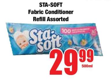 STA-SOFT Fabric Conditioner Refill Assorted