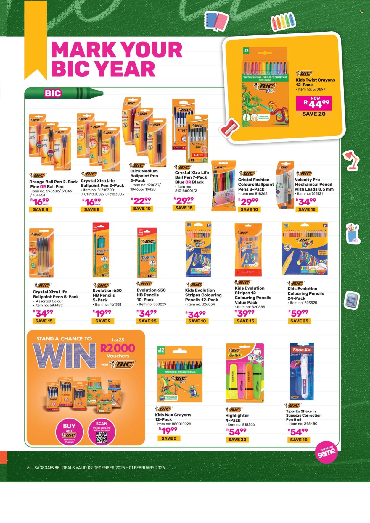 Game specials - 09/12/2025 - 01/02/2026. Page 5