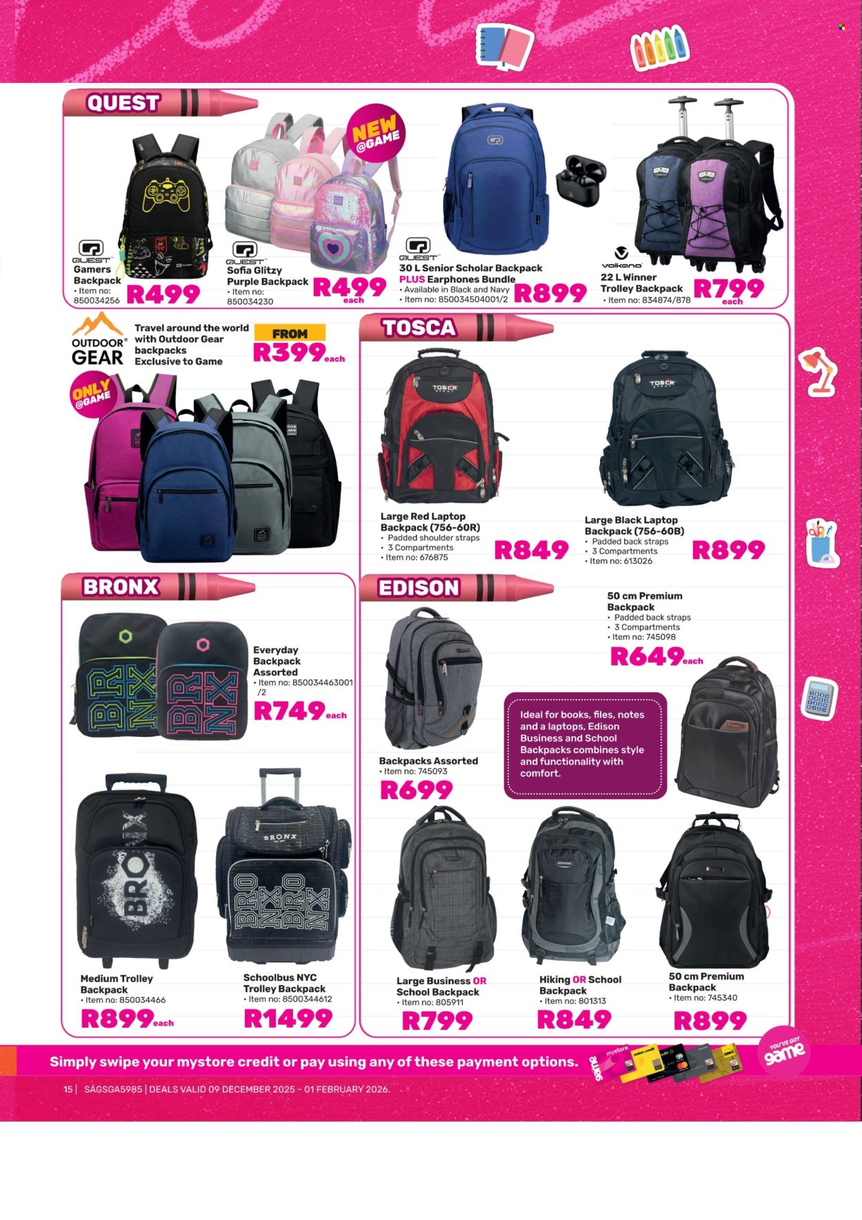 Game specials - 09/12/2025 - 01/02/2026. Page 15