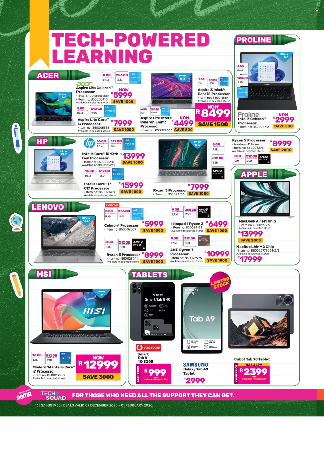 Game specials - 09/12/2025 - 01/02/2026. Page 16