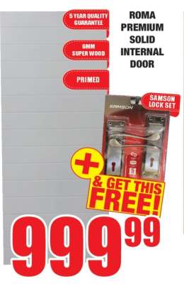 ROMA PREMIUM SOLID INTERNAL DOOR