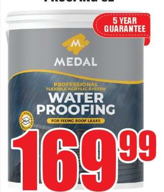 MEDAL PROFESSIONAL FLEXIBLE ACRYLIC SYSTEM WATERPROOFING