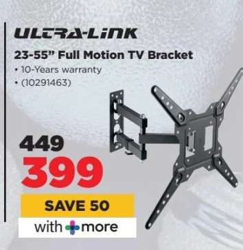 Ultra-Link 23-55” Full Motion TV Bracket