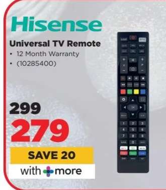 Hisense Universal TV Remote