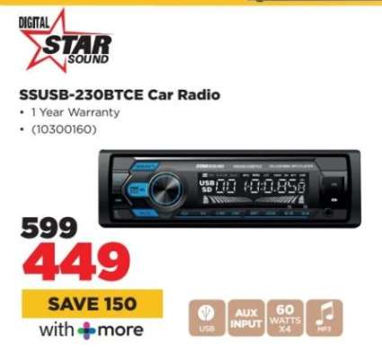 SSUSB-230BTCE Car Radio