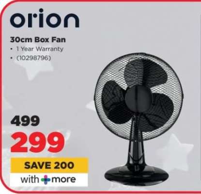 orion 30cm Box Fan
