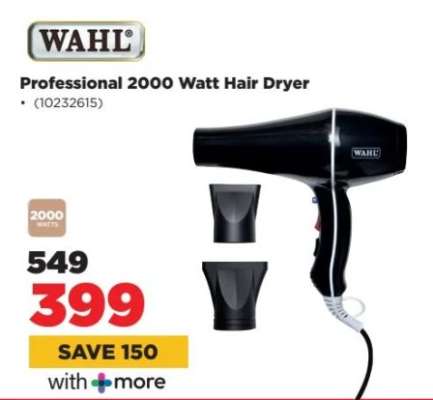 WAHL Professional 2000 Watt Hair Dryer