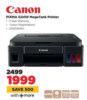 Canon PIXMA G2410 MegaTank Printer