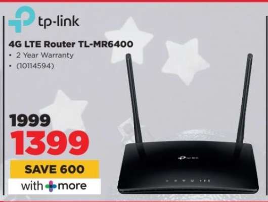 tp-link 4G LTE Router TL-MR6400