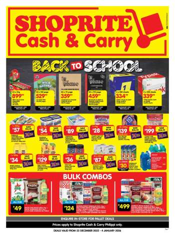 Shoprite catalogue  - 22/12/2025 - 04/01/2026.