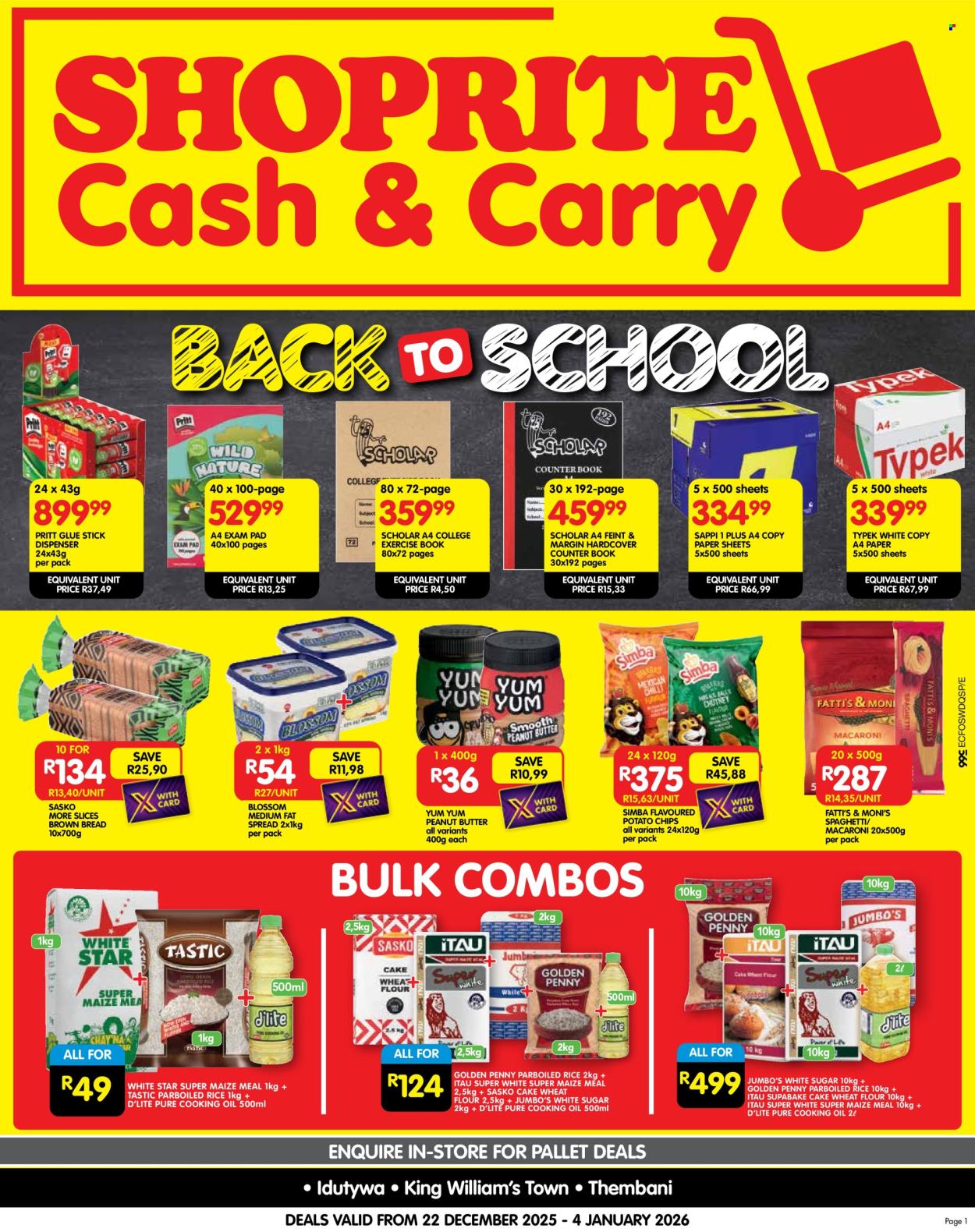 Shoprite specials - 22/12/2025 - 04/01/2026. Page 1
