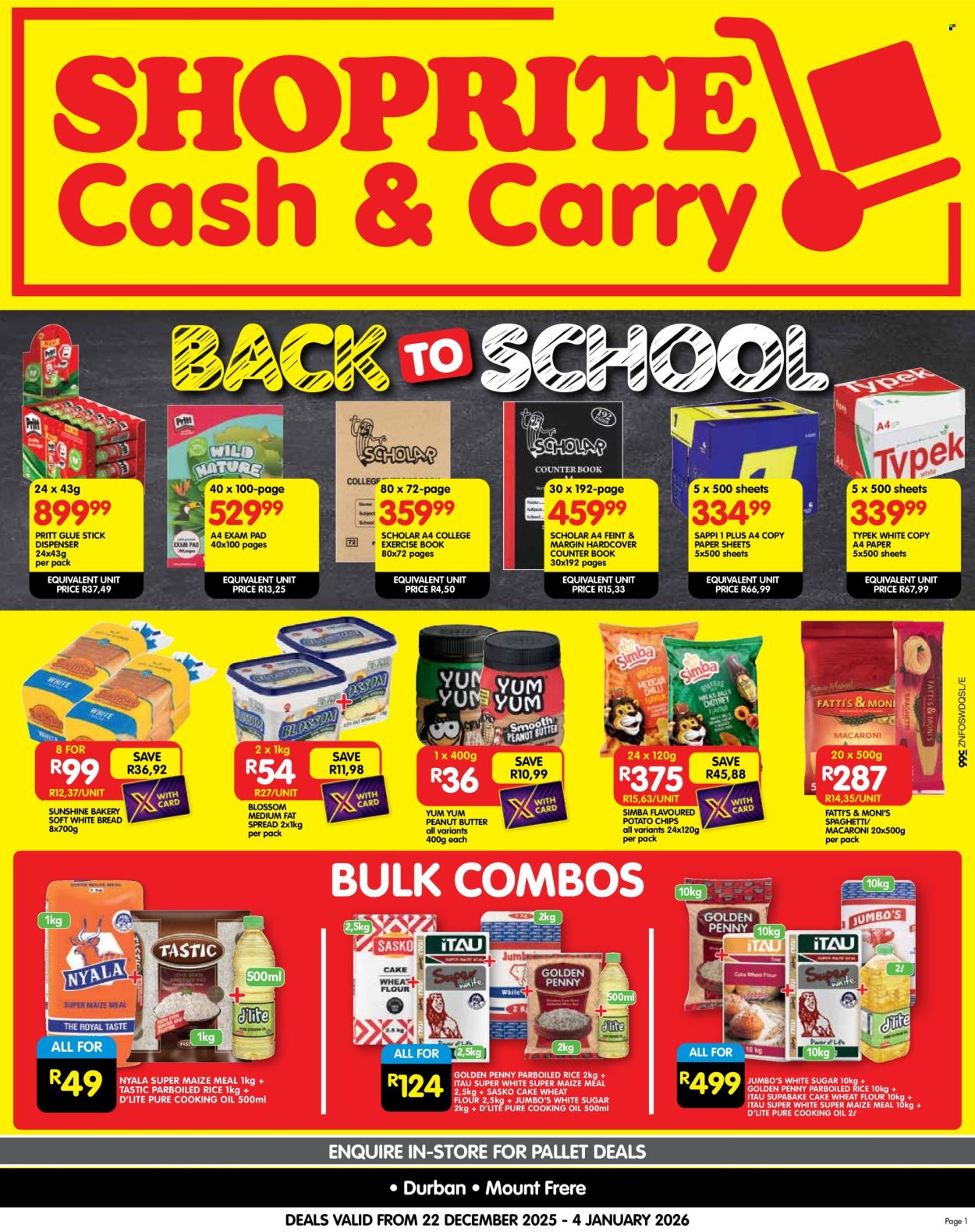 Shoprite specials - 22/12/2025 - 04/01/2026. Page 1