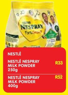 NESTLÉ NESPRAY MILK POWDER 250g