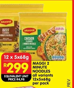 MAGGI 2 MINUTE NOODLES