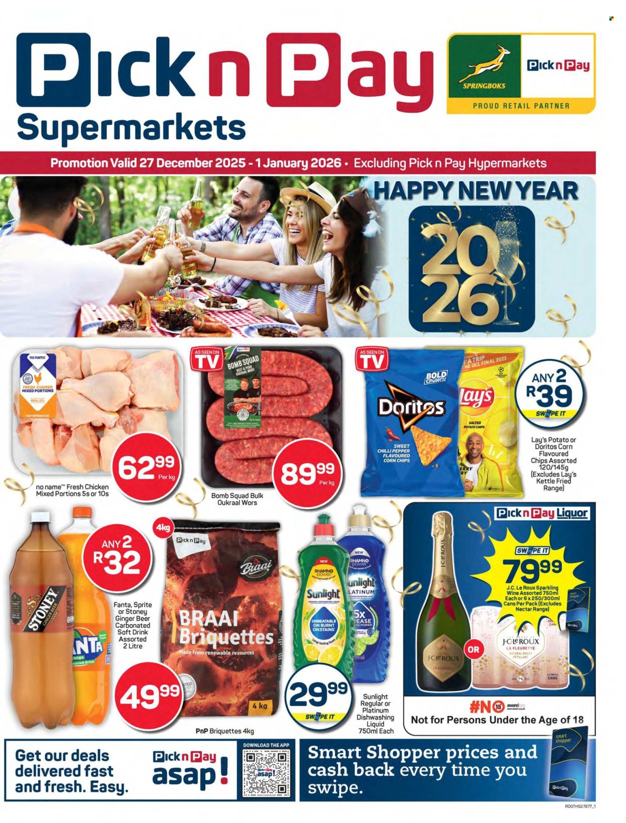 Pick n Pay Supermarket specials - 27/12/2025 - 01/01/2026. Page 1