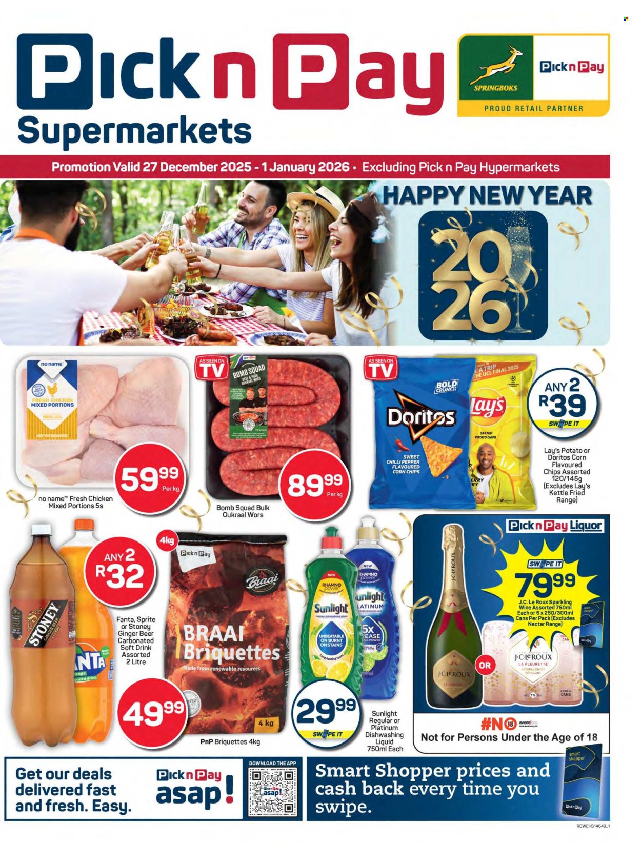Pick n Pay Supermarket specials - 27/12/2025 - 01/01/2026. Page 1
