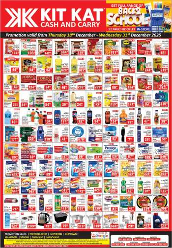 Kit Kat Cash & Carry catalogue  - 18/12/2025 - 31/12/2025.