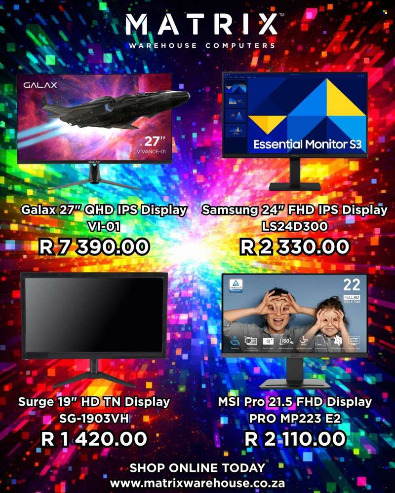 Matrix Warehouse catalogue .