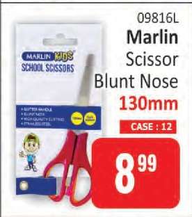 Marlin Scissor Blunt-Nose 130mm