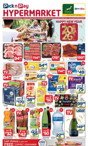 thumbnail - Pick n Pay Hypermarket catalogue - Hypermarket New Year Specials