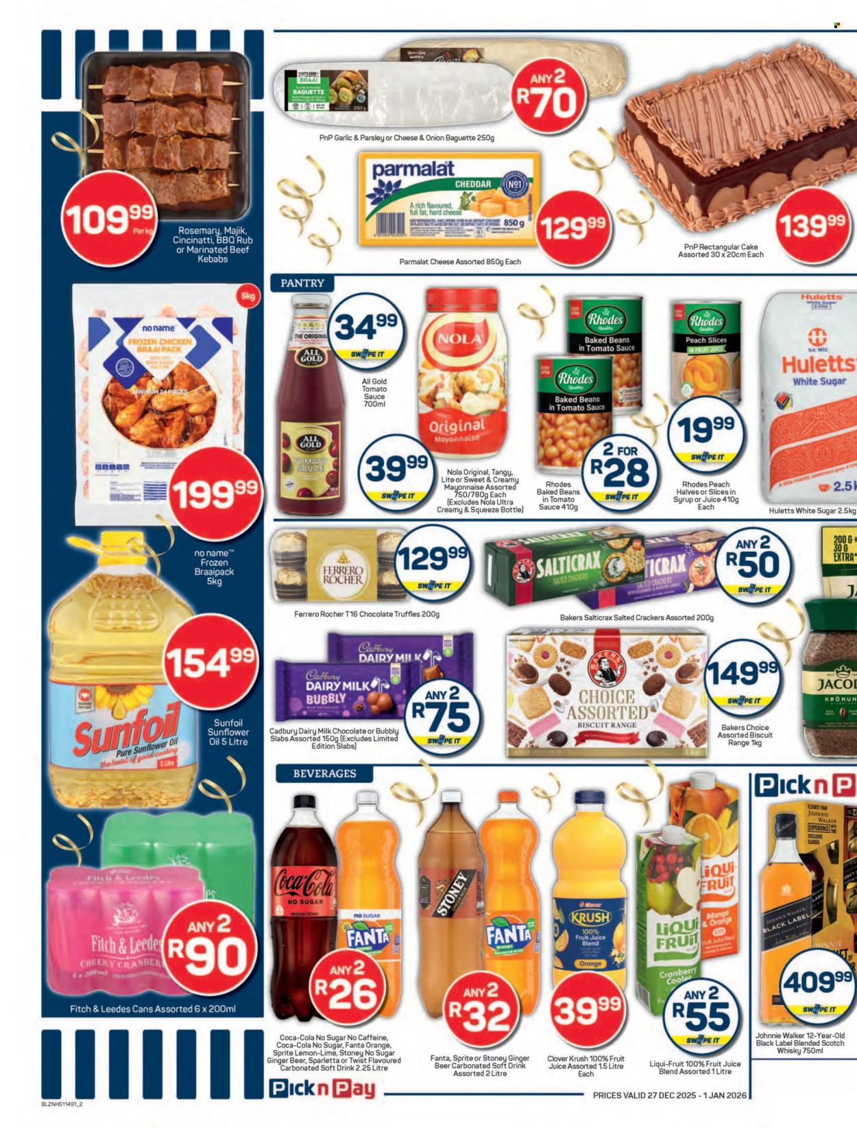 Pick n Pay Supermarket specials - 27/12/2025 - 01/01/2026. Page 2