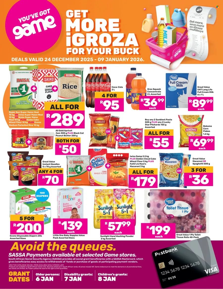 Game specials - 24/12/2025 - 09/01/2026. Page 1