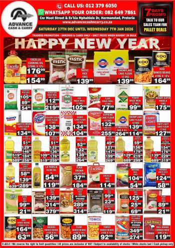 thumbnail - Advance Cash & Carry catalogue - Happy New Year