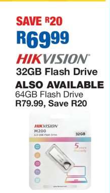 HIKVISION 32GB Flash Drive