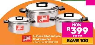 6-Piece Kitchen Hero Cookware Set