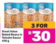 Great Value Baked Beans in Tomato Sauce 410 g