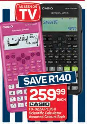 CASIO FX-82ZA PLUS II