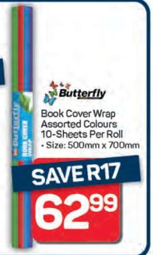 Butterfly Book Cover Wrap