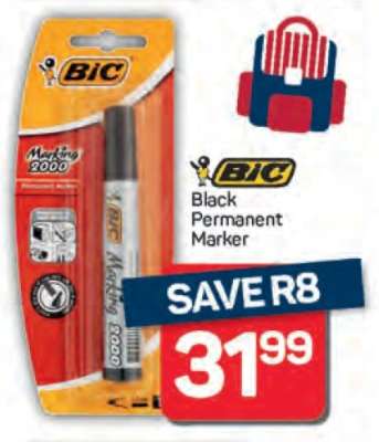 BIC Black Permanent Marker