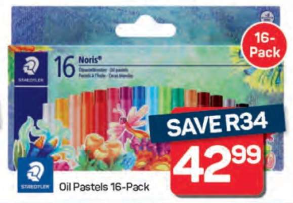 Oil Pastels 16-Pack