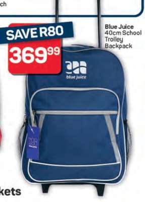 Blue Juice 40cm School Trolley Backpack