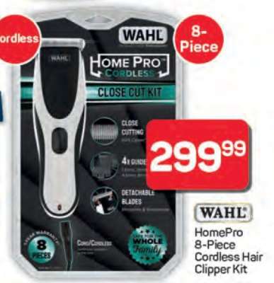 WAHL HomePro 8-Piece Cordless Hair Clipper Kit