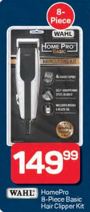WAHL HomePro 8-Piece Basic Hair Clipper Kit