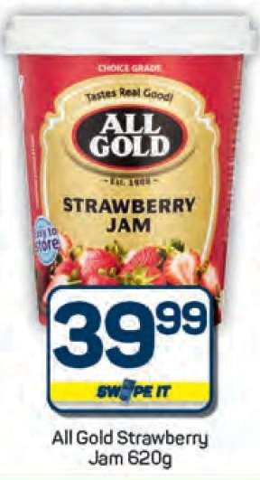 All Gold Strawberry Jam 620g