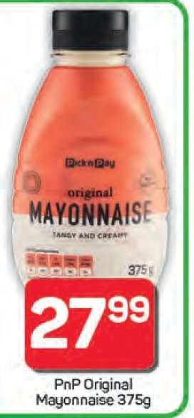 PnP Original Mayonnaise 375g