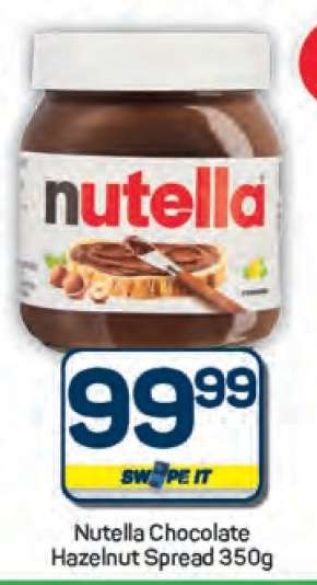 Nutella Chocolate Hazelnut Spread 350g