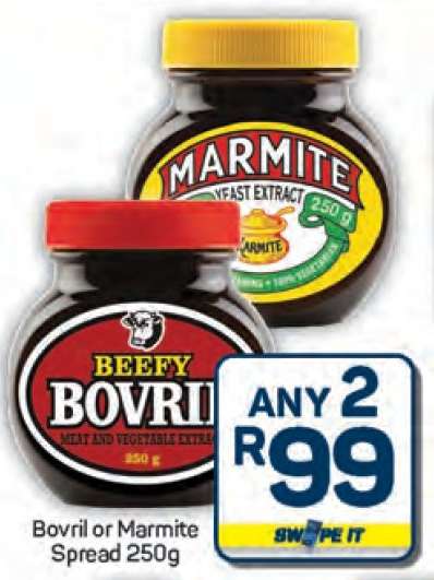 Bovril or Marmite Spread 250g