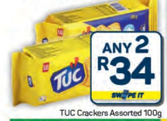 Tuc Crackers Assorted 100g