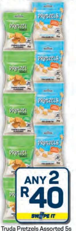 Truda Pretzels Assorted 5s